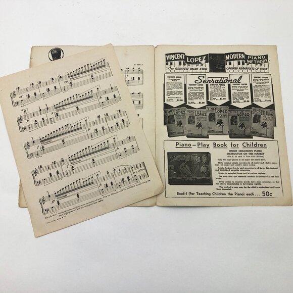 Chop Sticks Waltz - Vintage Sheet Music (1936) - De Zulli - Picture 4 of 5